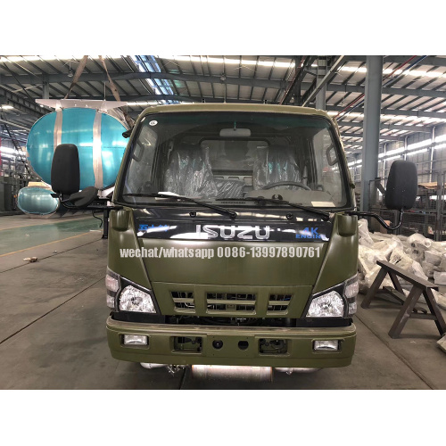 ISUZU 4K Engine 5,000liters Aluminum Alloy Jet Fuel Tank Truck