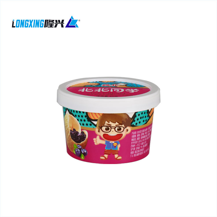 200ml Paper Cup with High Quality IML Round Lid