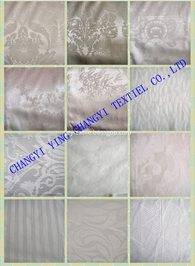 cotton dyde jacquard fabric 