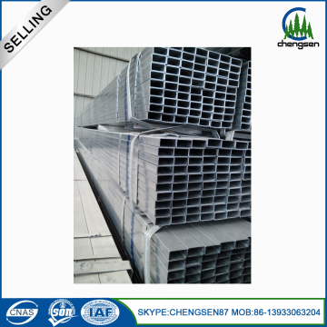 Rich Stock Galvanized Rectangular Plastic Tube