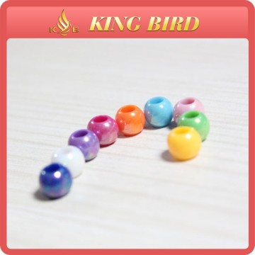 round miracle acrylic beads