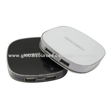 4,600mAh, Round Power Bank with Excellent Quality and Cheap Price, Accepts PayPal)