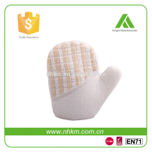 Ramie/Terry Double Sided Bath Glove/Mitt