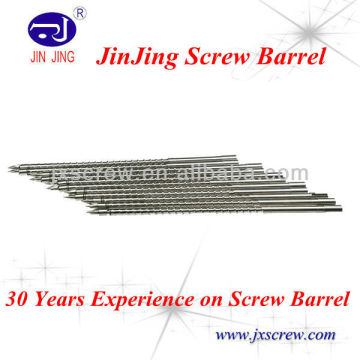 Bimetallic Extrusion Screw Barrel For Extrusion Machine