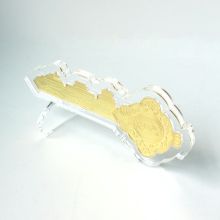 Clear Acrylic Sign Display Stand with Base