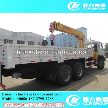 DONGFENG mobile Truck mounted Crane 10tones to 16tons
