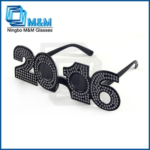 Black Funny Sun Glasses For Party With Diamand