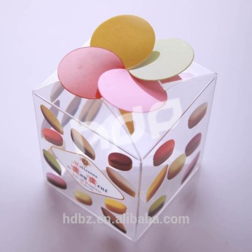 hot sale clear pvc box packaging gift box