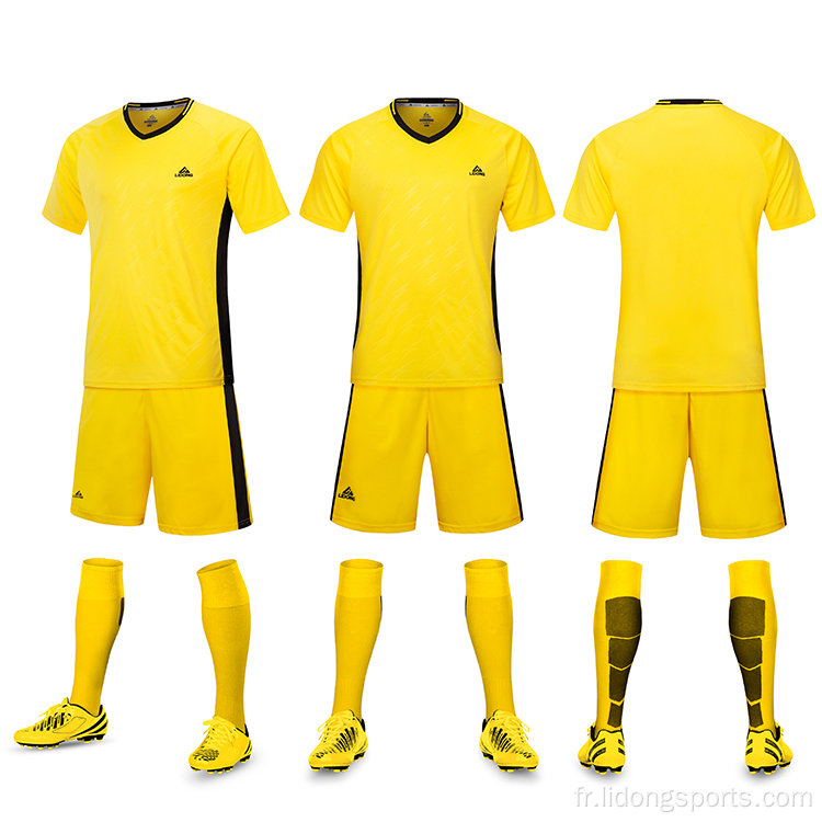 Men de football en gros des hommes confortables maillots de football pour hommes confortables