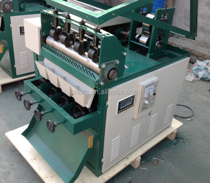 Double Needle Mesh Scourer Making machine factory 304 SS Mesh Scourer