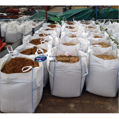 Jumbo bags of sand