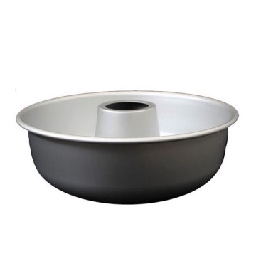 5"7"9" Aluminium Alloy Chiffon Cake Pan-Black