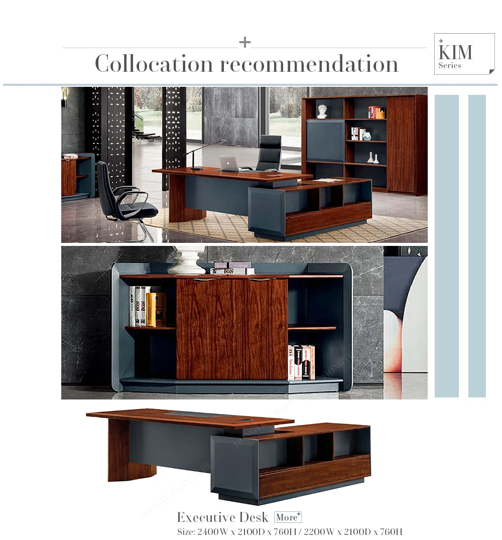 Luxury Manager CEO Office Table Executive Desk