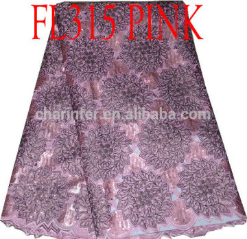 free shipping french lace fabric african sequins lace fabric