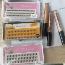 Private Label Silk Eyelash Clusters 8mm Lower Lashes - Cheap Shipping