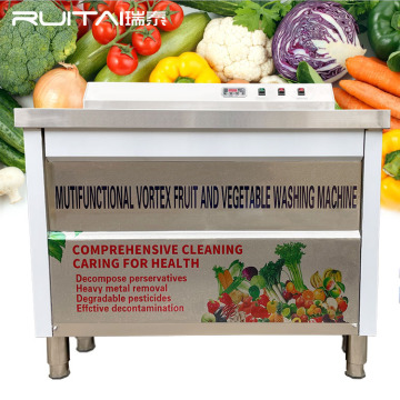 Ruitai Industrial Vegetable Bubble Washer: Commercial Ozone Vegetable Purifier Machine