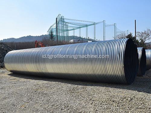 Mesin Spiral Corrugated Culvert