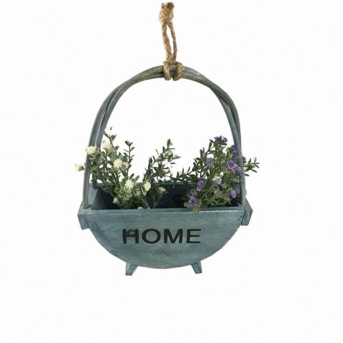 Handmade flower garden basket
