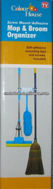 Broom & Mop Organizer