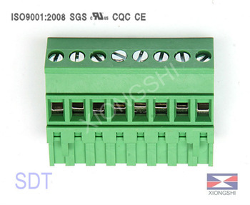 PCB Plug-in Terminal Block &terminal connector XS2ESDT