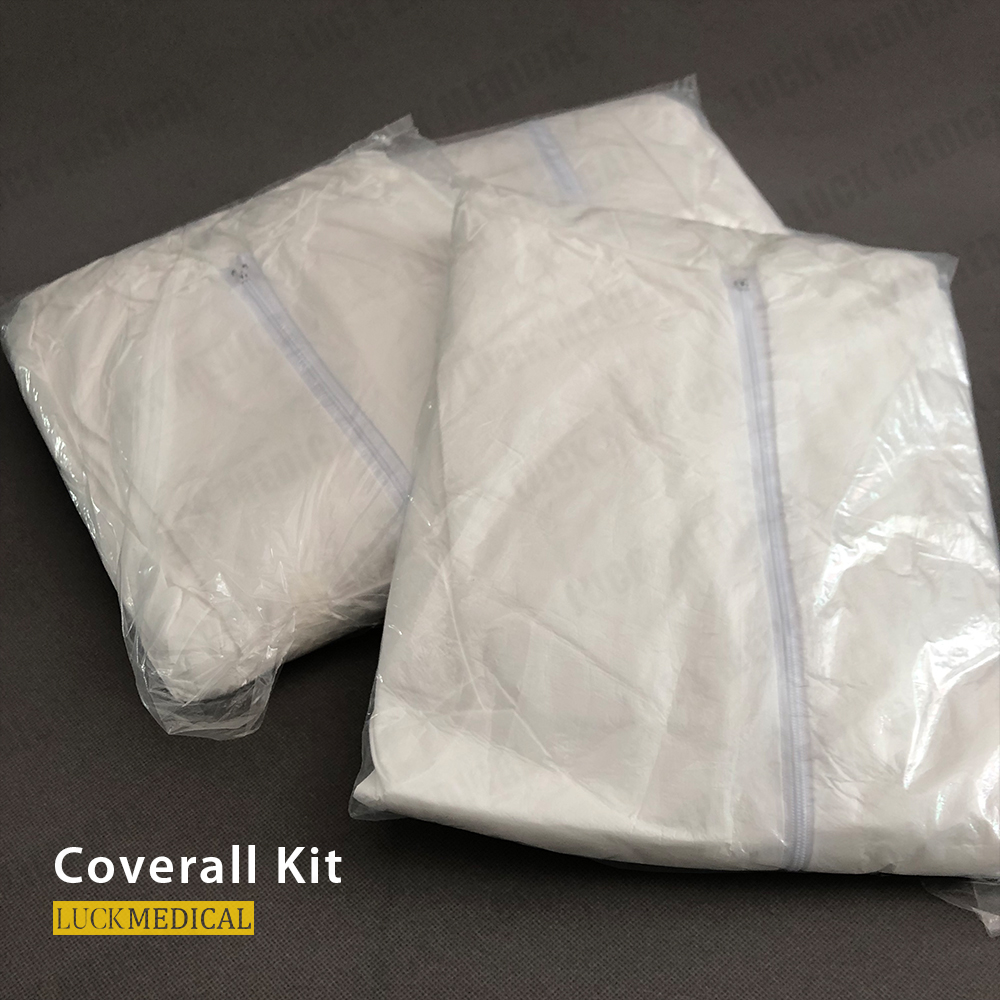 Coverall protector con Hood Antivirus