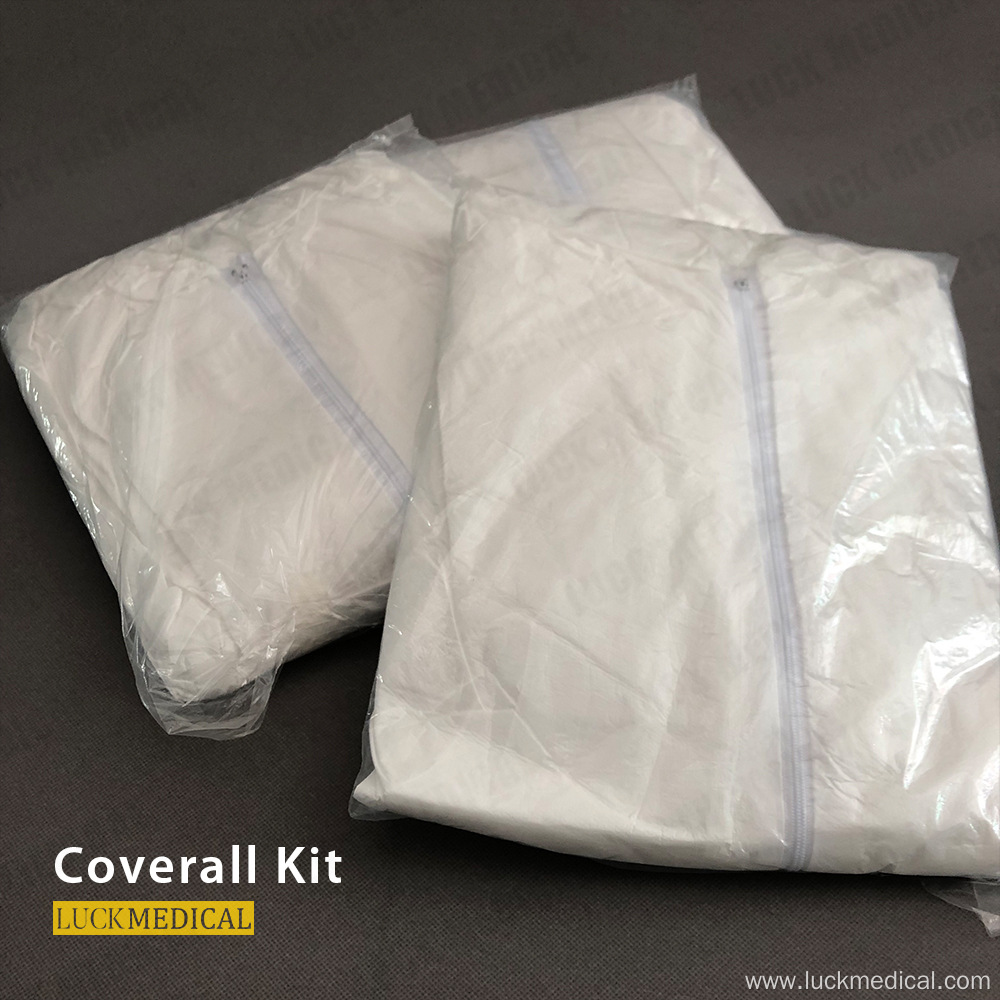 Single Use Protective Coverall Anti Virus