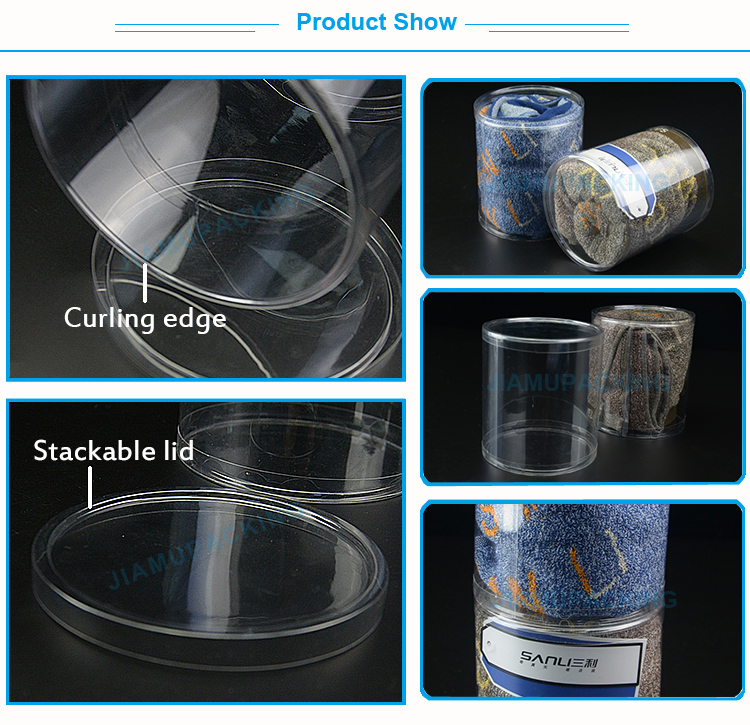 waterproof transparent plastic towel packaging