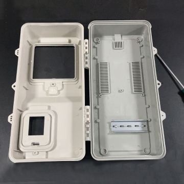 Single Plastic Transparent Electrical Energy Meter Box
