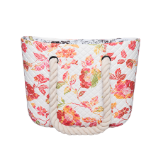 Hemp rope quality florida city beach themed handbags