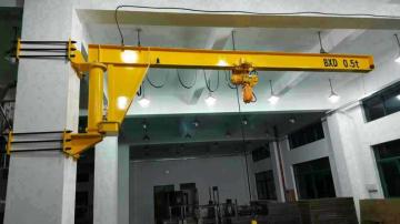 Pillar mounted bz jib crane 10 ton design