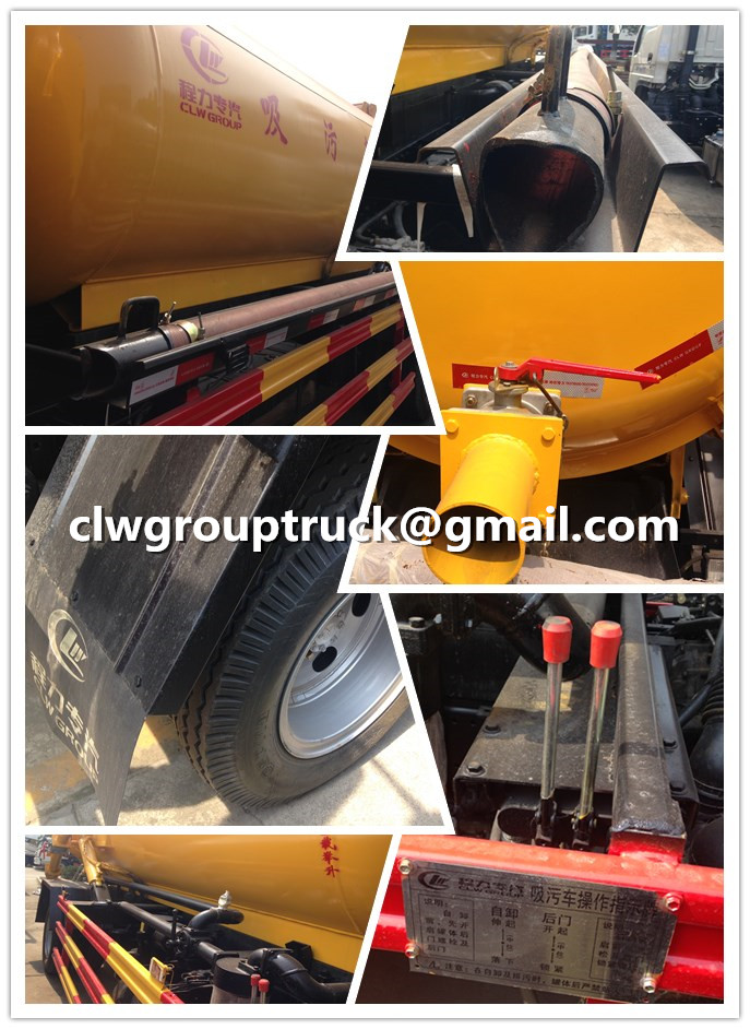 Sewage Suction Truck Details