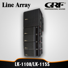 Passive / Compact Line Array System, Line Array Loudspeaker (LK-1108+LK-115S)