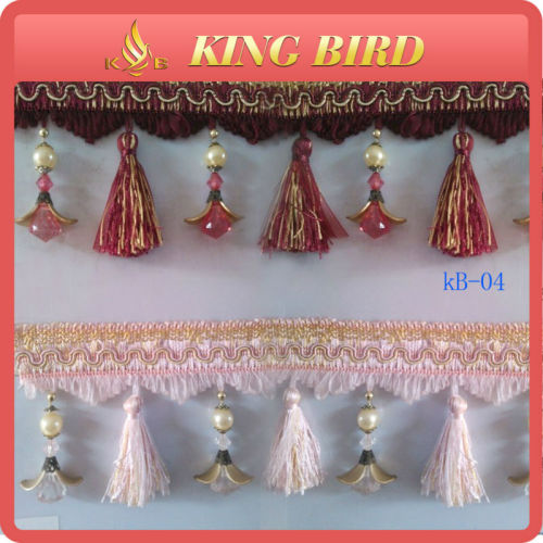 High Quality Decorative Fringe Curtain