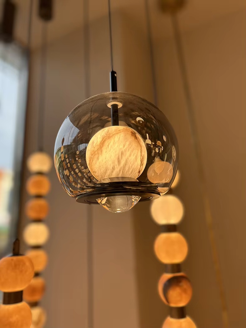 Decorative-Double-Layer-LED-Glass-Lamp Decorative-Double-Layer-LED-Glass-Lamp