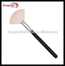 Goat hair fan brush,private label makeup brush,faical fan brush