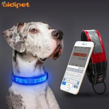 App Controlled Led Dog Collar with Display Screen