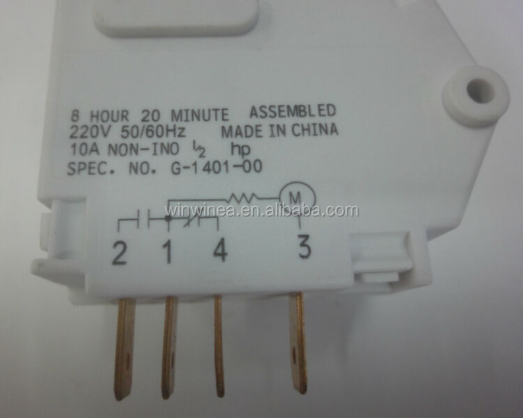 TMDC defrost timer for refrigerator