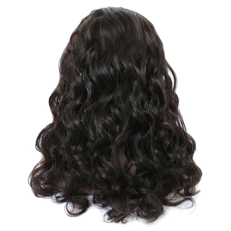 Wholesale 150% glueless brazilian hair full lace wig with baby hair, pre-plucked 360 full lace human hair wig