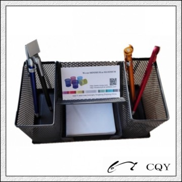 multifunctional office desk organizer with pen holder name card holder and memo holder