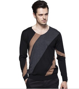 2013 Fashion design jacquard mens sweaters