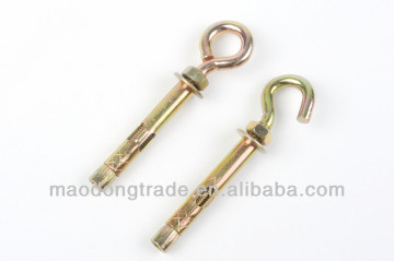 Heavy duty shield anchor with eye hook