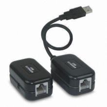 USB Extender with Push Button Select Indicated by LED