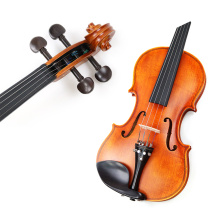 Selected solid wood senior student violin set