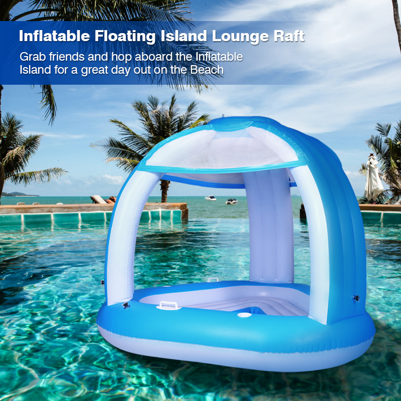 3 Person Inflatable Island