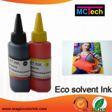 Jetbest eco solvent ink for glass materials