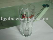 Christmas drinking glass fancy glassware