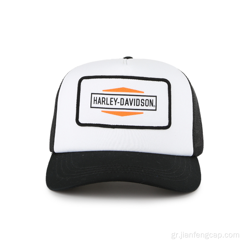 Patch LOGO Custom Sponge Polyester Trucker Mesh Cap