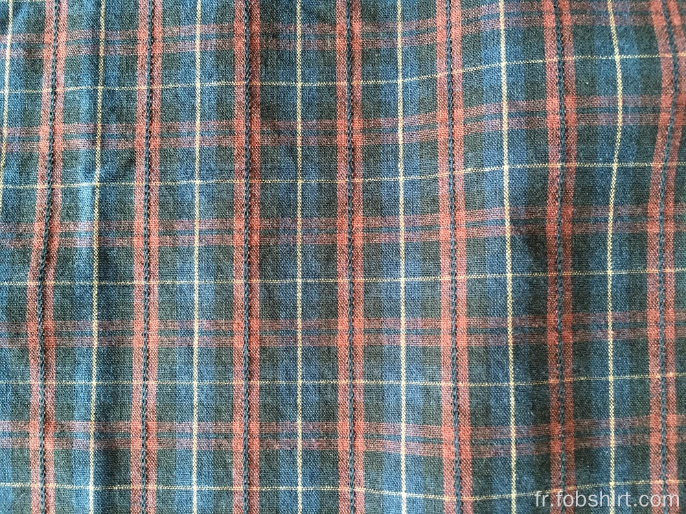 Chemise à manches longues avec bouton en métal