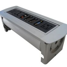 Ligzda Hidden Desk Socket Box - Customizable Table Media Power Socket