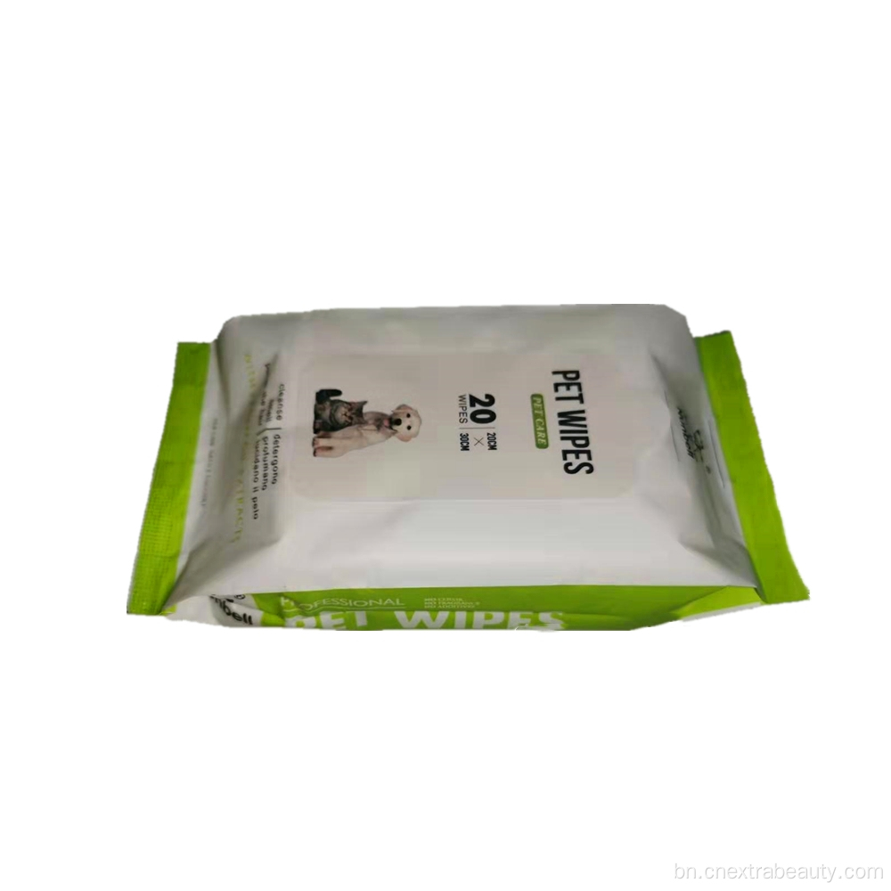 সেরা বিক্রেতা পোষা পণ্য OEM পোষা Wipes